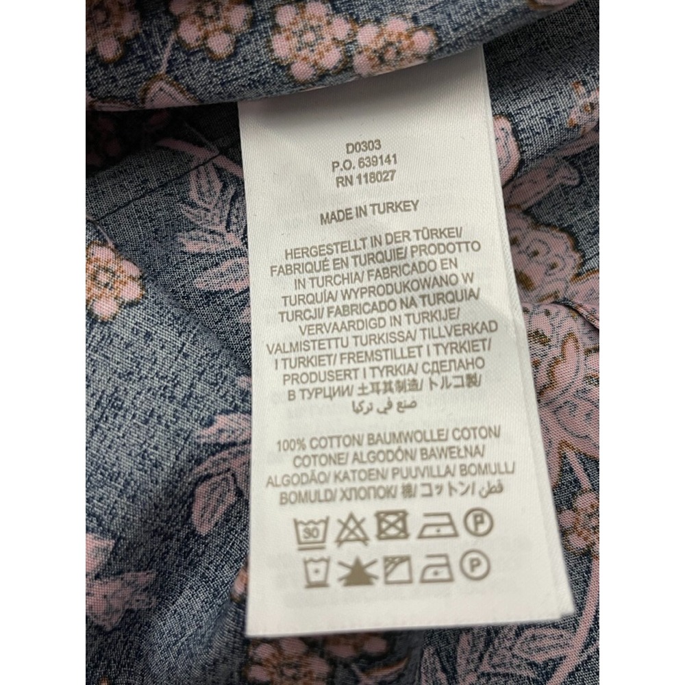 Boden Multicolor Chintz Bloom Empire Midi Shirt Dress Size US 16/18 UK 20 EUC - Picture 2 of 5